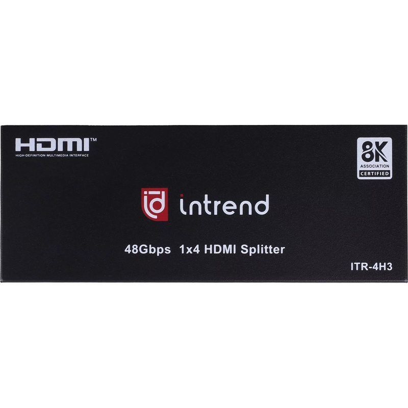 Изображение товара Усилитель-распределитель Intrend ITR-4H3 с поддержкой 8K HDMI и высоким качеством изображения
