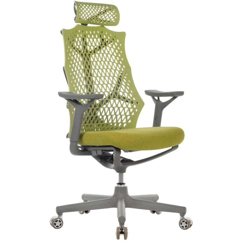 Изображение товара Кресло для руководителя RV Design Ego зелёное (ткань, пластик)