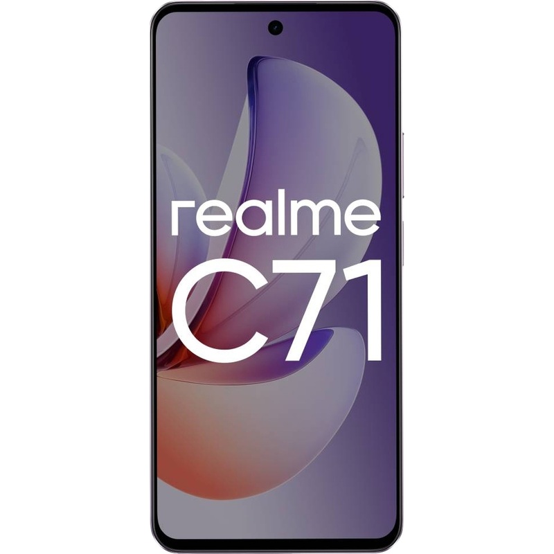 Изображение товара Смартфон Realme C71 RMX5303 6 Гб 128 Гб фиолетовый с NFC и 50 Мп камерой