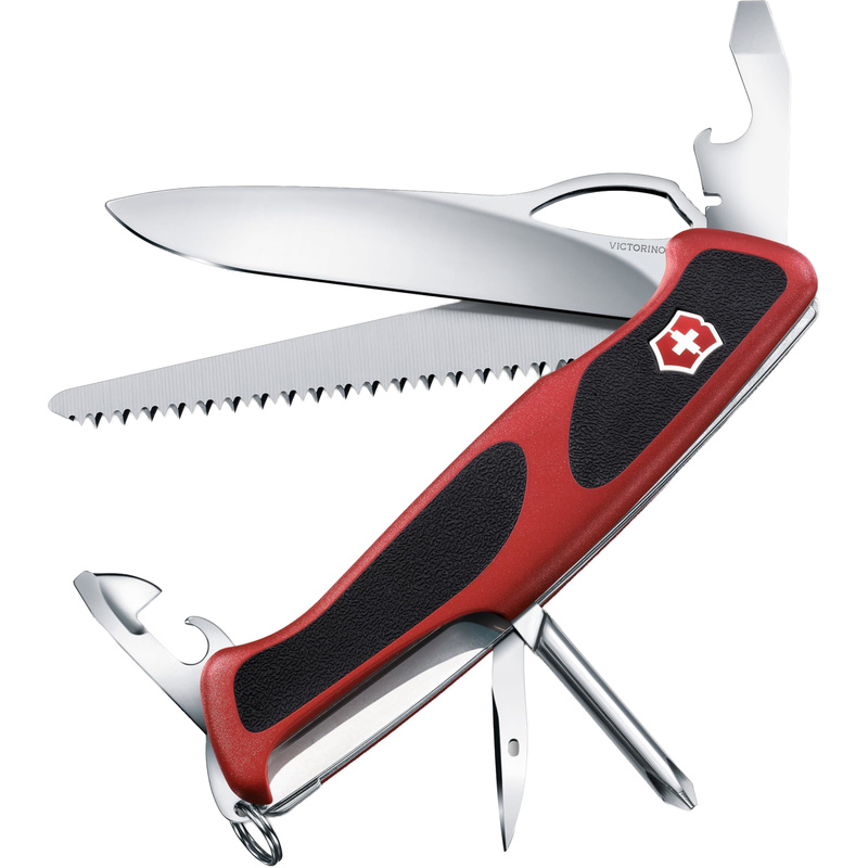 Изображение товара Нож складной Victorinox RangerGrip 78 130 мм нержавеющая сталь/пластик черный/красный