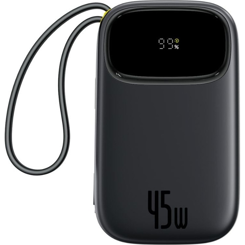 Изображение товара Внешний аккумулятор (power bank) Baseus EnerFill FC31 20000 мАч 45W чёрный (P10082105123-00) Изображение товара Внешний аккумулятор (power bank) Baseus EnerFill FC31 20000 мАч 45W чёрный (P10082105123-00)