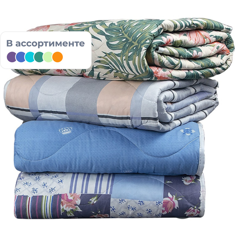 Изображение товара Одеяло Selena 140х205 см регенерированное волокно/микрофибра стеганое