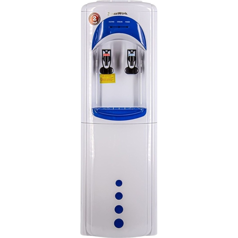 Изображение товара Кулер для воды Aqua Work 17LR бело-синий нагрев и охлаждение