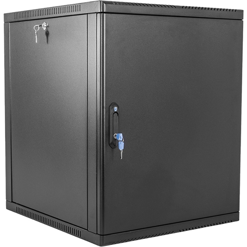 Изображение товара Настенный телекоммуникационный шкаф ЦМО 12U IP20 с замком и металлической дверью Изображение товара Настенный телекоммуникационный шкаф ЦМО 12U IP20 с замком и металлической дверью