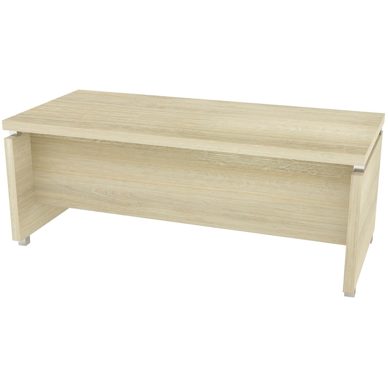 Изображение товара Стол руководителя Комус Мебель Easy Director дуб шамони светлый