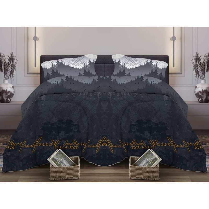 Изображение товара Постельное бельё Lovely textile Эверест 1.5-спальное бязь гипоаллергенное комплект