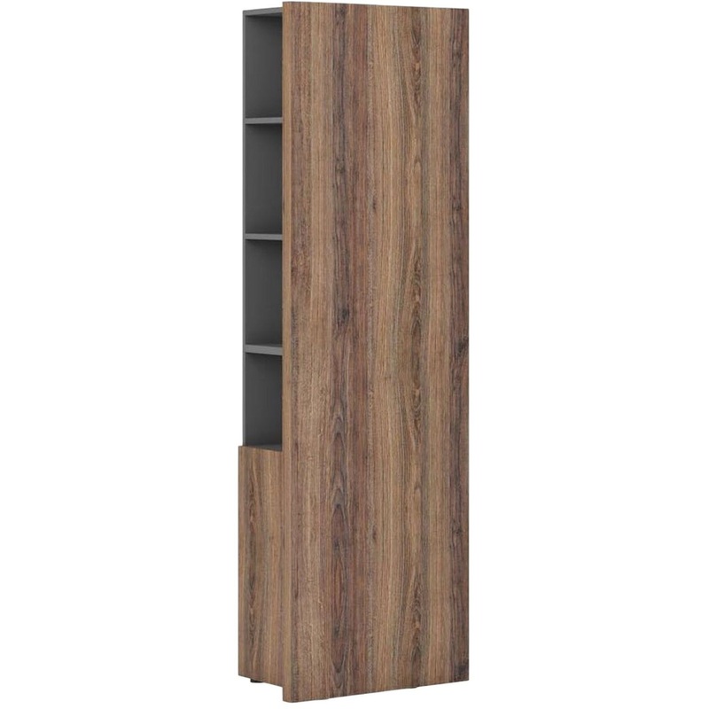 Изображение товара Шкаф для документов Era JR421 (орех грецкий, 700х500х2217 мм)