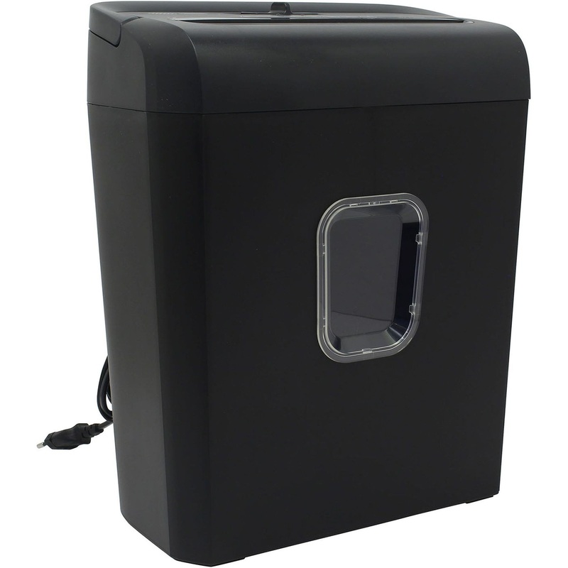 Изображение товара Уценка. Шредер (уничтожитель документов) Cactus CS-SH-8-13-5X18 4-й уровень секретности объем корзины 13 литров. уц_тех