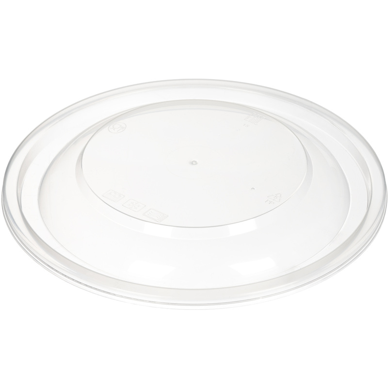 Изображение товара Крышка для контейнера прозрачная 144 мм, 300 штук в упаковке
