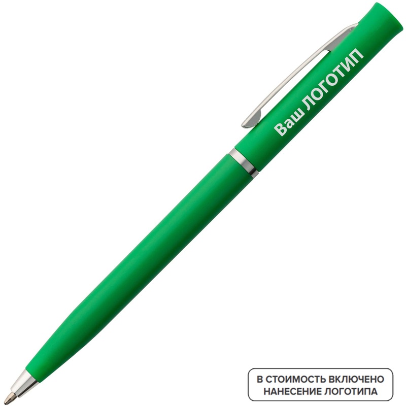 Изображение товара Ручка шариковая автоматическая EuroChrome синий корпус 200 штук