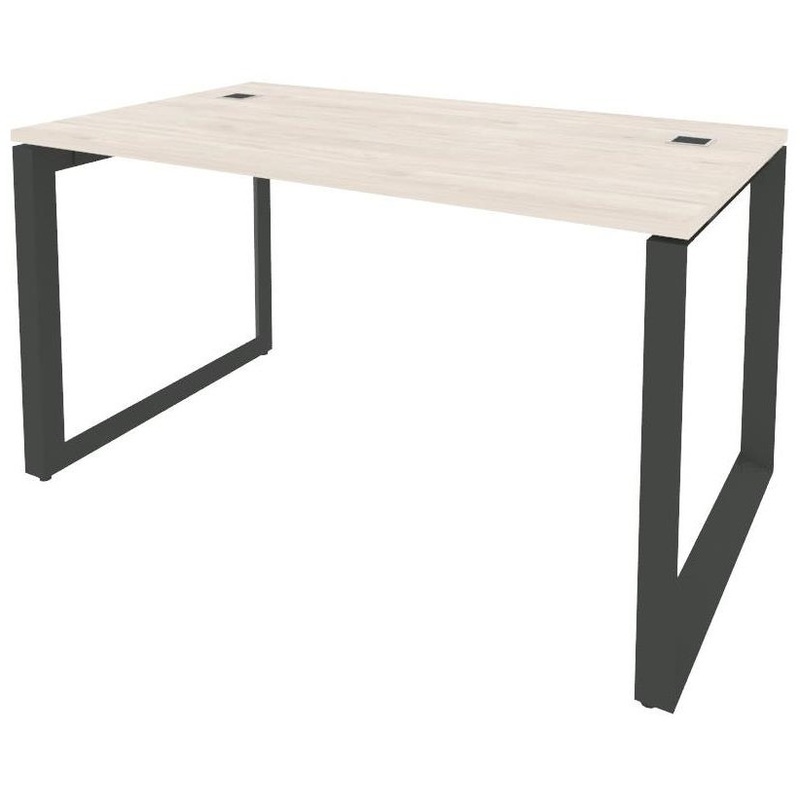 Изображение товара Стол руководителя Onix Direct O.MO-SRR-3.8 денвер светлый/антрацит