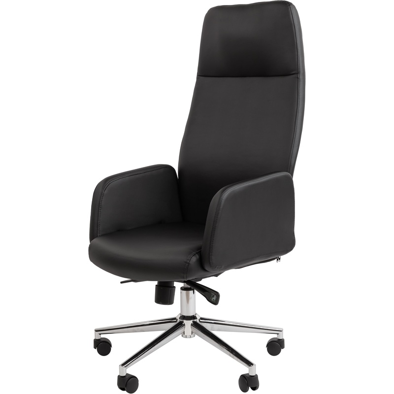 Изображение товара Кресло для руководителя Chairman 929 черное из экокожи с синхромеханизмом