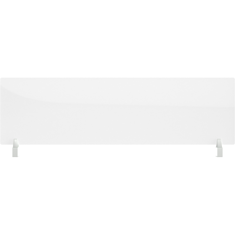 Изображение товара Акриловый защитный экран на струбцине 1400х55х400 мм белый прозрачный