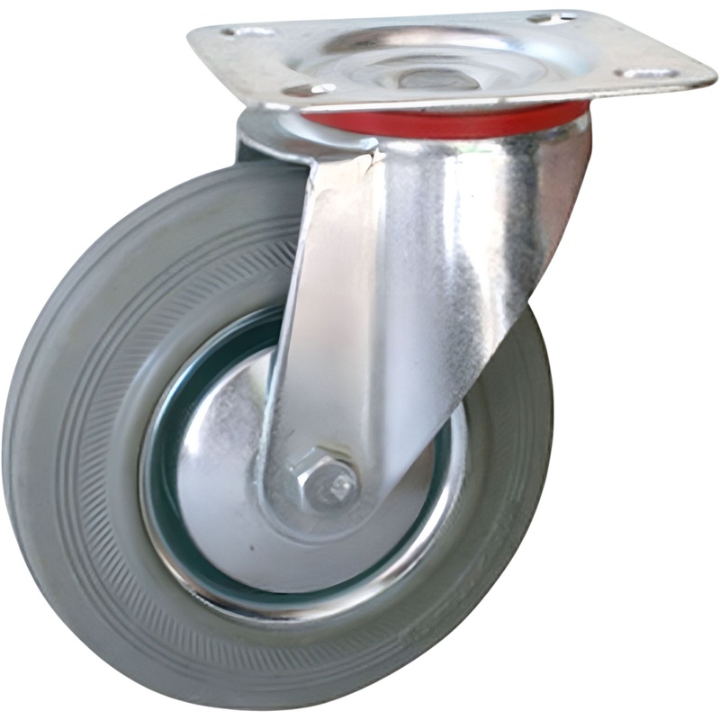 Изображение товара Поворотное колесо SCf 160 для тележки 160 мм серый