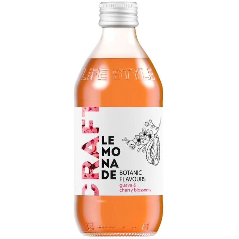 Изображение товара Газированный напиток Starbar Craft гуава и цветки вишни 0.33 л