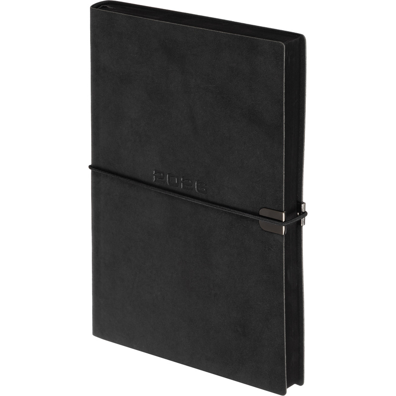 Изображение товара Ежедневник 2026 Escalada искусственная кожа А5 176 листов черный