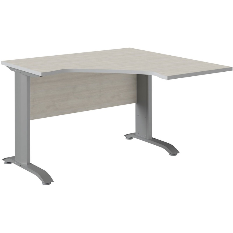 Изображение товара Рабочая станция Swift правая (дуб шамони светлый/серый, 1200х1200х750 мм)