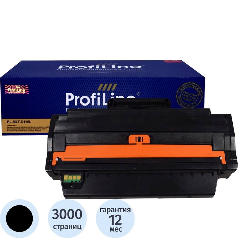Изображение товара Картридж лазерный ProfiLine MLT-D115L PL_MLT-D115L для Samsung черный совместимый