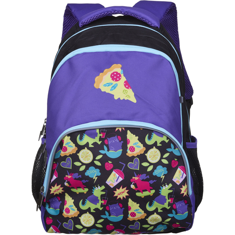 Изображение товара Детский ортопедический рюкзак Комус Teg Wow Пицца для девочек 12 л