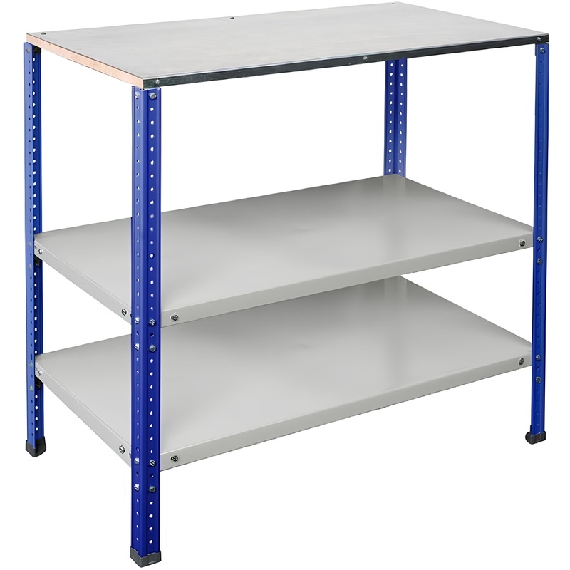 Изображение товара Верстак Практик Garage №112 с металлической столешницей и компактным размером