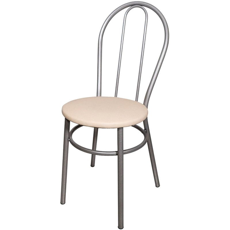 Изображение товара Стул обеденный Венеция эконом ваниль искусственная кожа металл