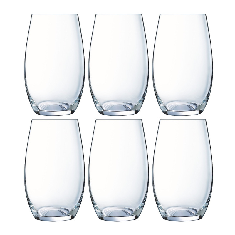 Изображение товара Набор стаканов хайбол Chef&Sommelier Праймери 400 мл 6 штук из стекла Krysta