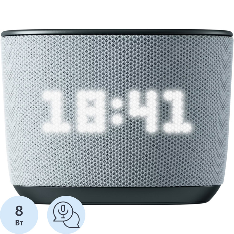 Изображение товара Умная колонка Sber SberBoom Home серый Bluetooth Wi-Fi Zigbee голосовое управление