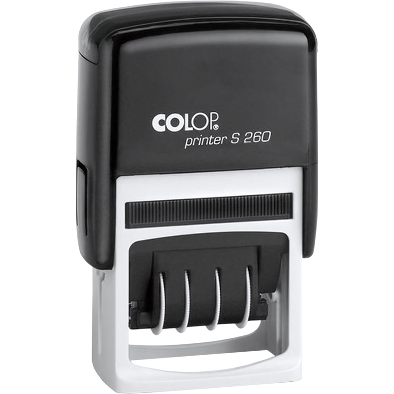 Изображение товара Автоматический датер Colop S260 со свободным полем и синей подушкой