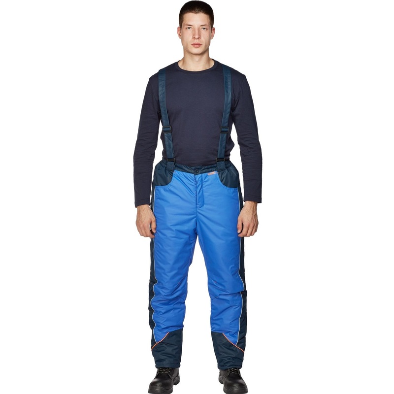 Изображение товара Зимние рабочие брюки мужские Nайтстар Алькор со светоотражающими кантом синтетика Россия