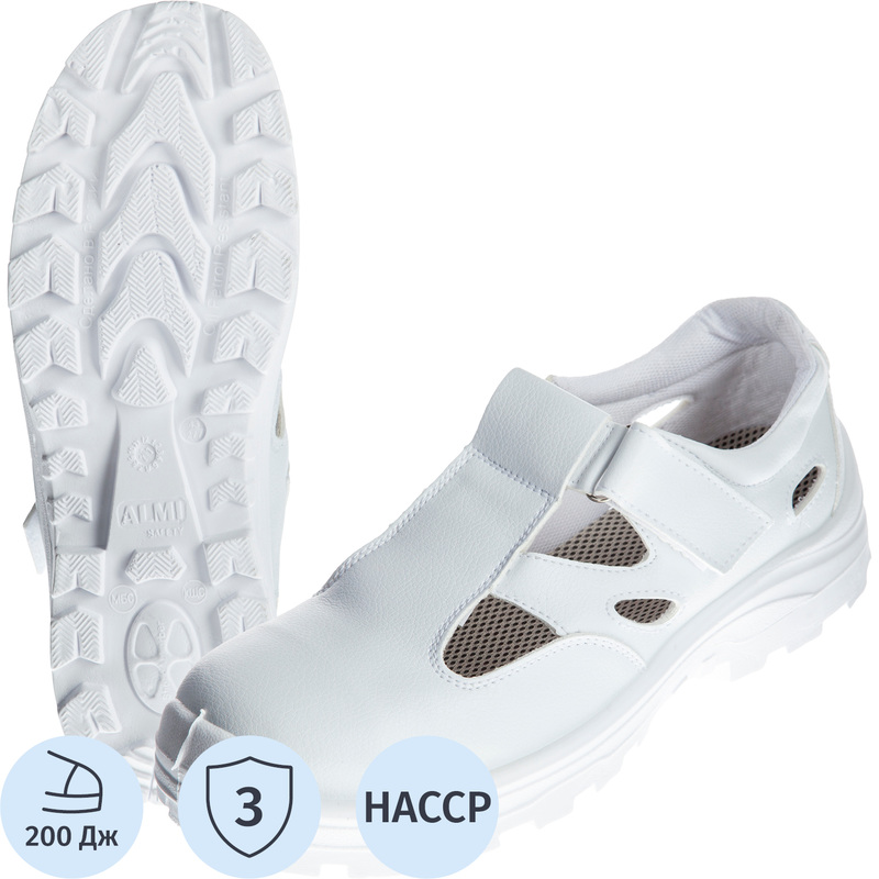 Изображение товара Полуботинки с перфорацией Алми из искусственной кожи размер 38 белые