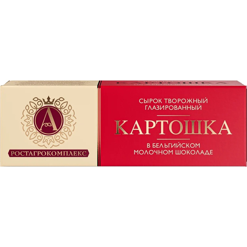 Изображение товара Сырок творожный глазированный А.РостАгроКомплекс Картошка 20% 50 г