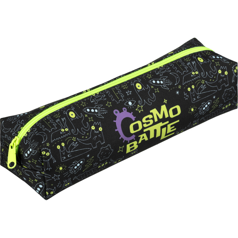 Изображение товара Пенал-косметичка односекционный Комус Класс Cosmo Battle черный