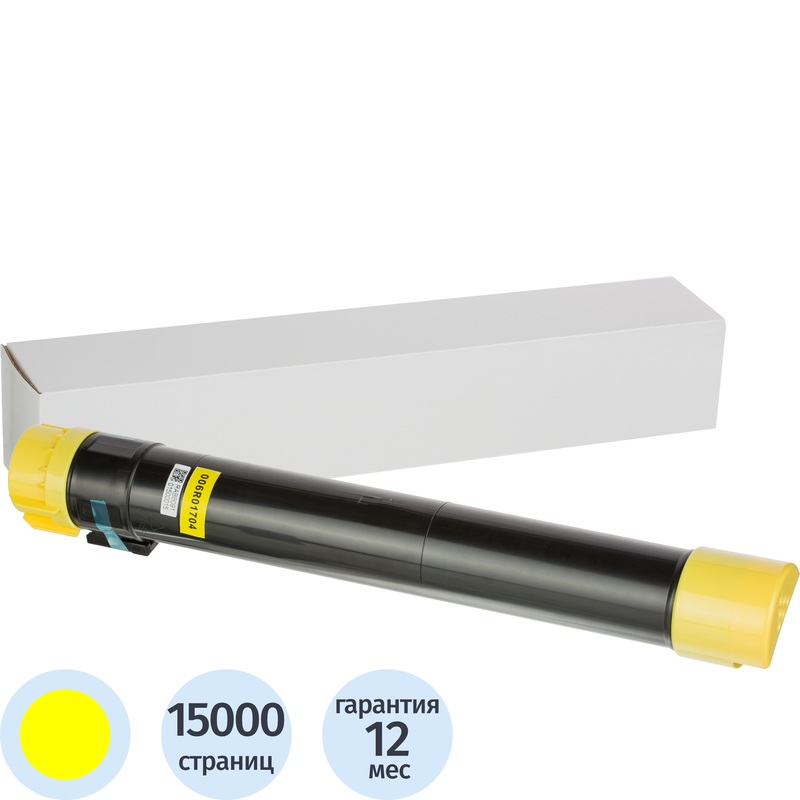 Изображение товара Картридж лазерный Retech 006R01704 для Xerox желтый совместимый