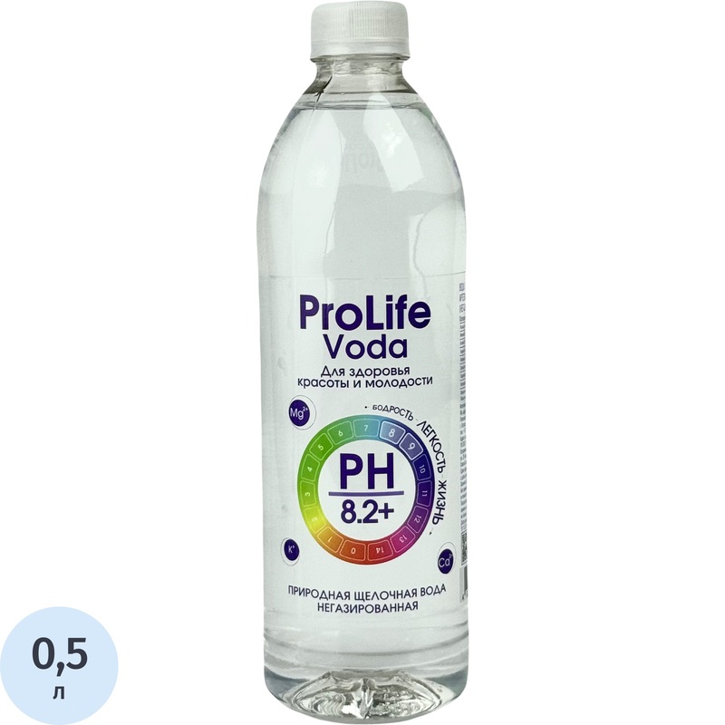 Изображение товара Вода минеральная ProLife столовая негазированная 0.5 л