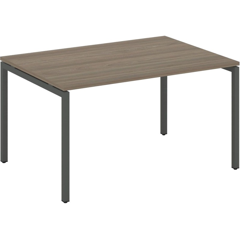 Изображение товара Стол для переговоров SN-4P.SPRG-001.3 вяз благородный/антрацит 980х980х750 мм