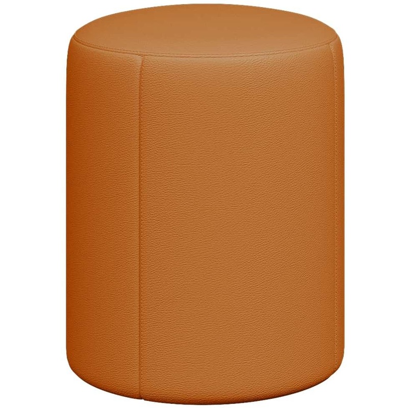 Изображение товара Модуль диван прямой Молекула Mol-p оранжевый (искусственная кожа)