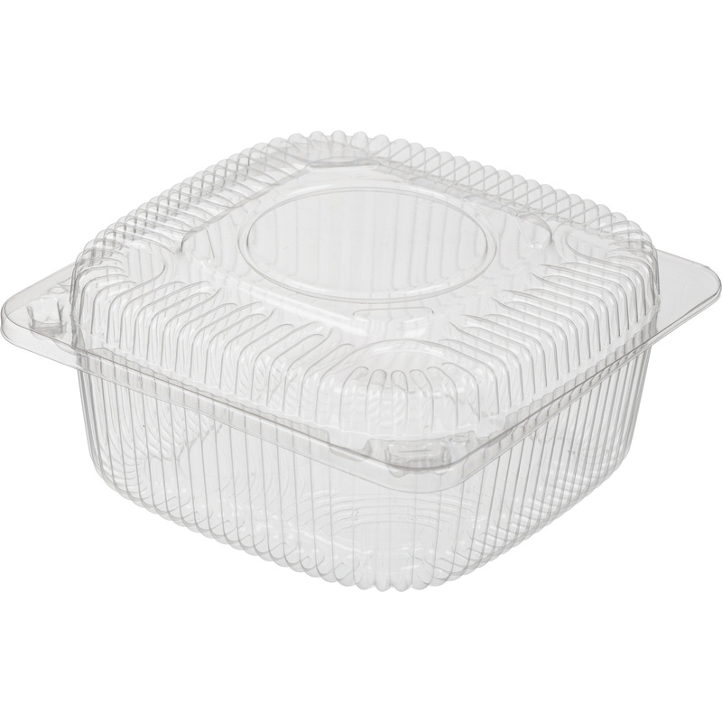 Изображение товара Контейнер с крышкой ПФК 11Н/Т 132x132x59 мм 640 штук прозрачный