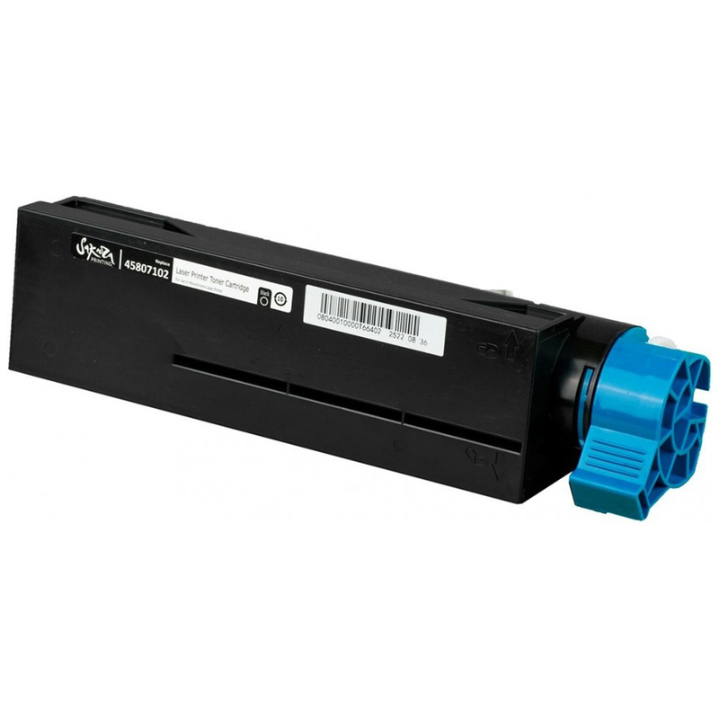 Изображение товара Картридж лазерный Sakura 45807102/45807119 для OKI черный совместимый