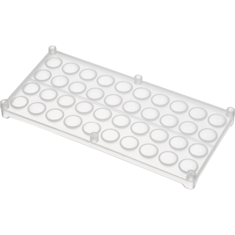 Изображение товара Планшет для капельных реакций 40 ячеек лабораторное полипропиленовое