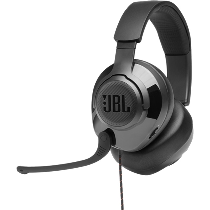 Изображение товара Наушники беспроводные JBL Quantum 200 чёрные (JBLQUANTUM200BLKAM)
