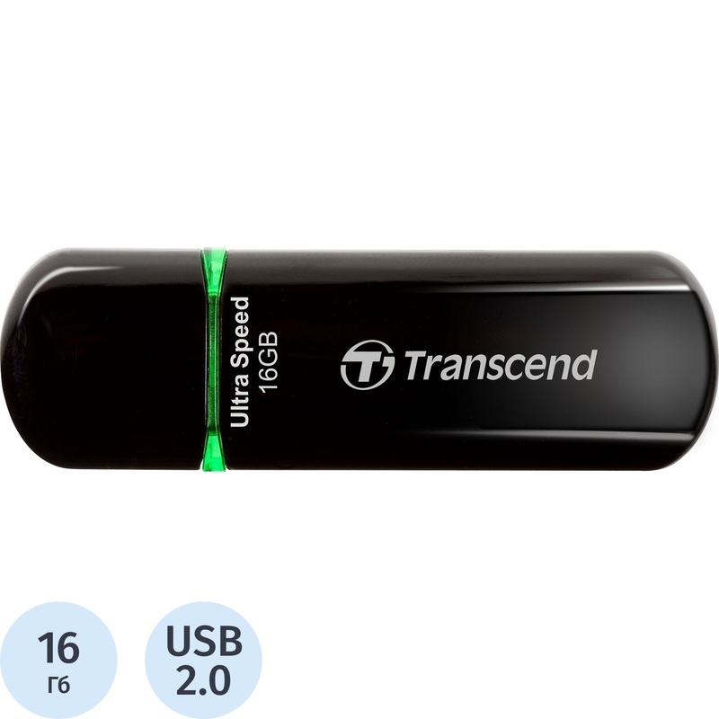 Изображение товара Флешка USB 2.0 16 ГБ Transcend JetFlash 600 (TS16GJF600)