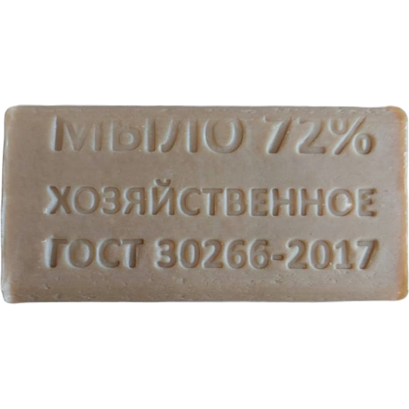 Изображение товара Мыло хозяйственное 72% 150 г без обёртки (84 штук в упаковке)