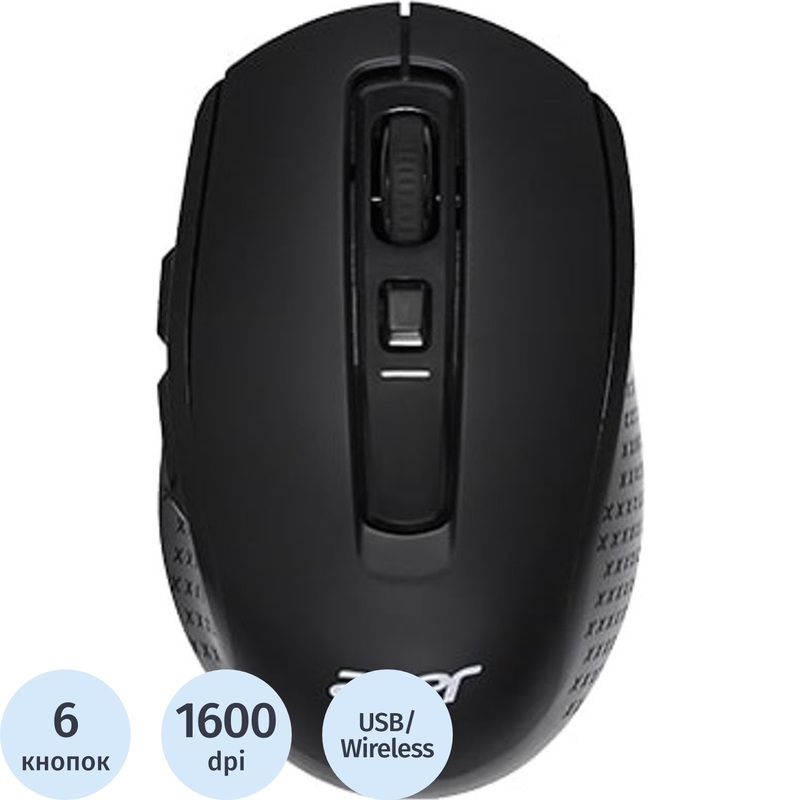 Изображение товара Беспроводная мышь Acer OMR070 черная (ZL.MCEEE.00D) с Bluetooth