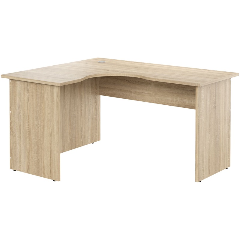 Изображение товара Стол угловой Комус Мебель (Easy to lead) Easy One 882.883 левый (дуб сонома, 1400х1200х743 мм)