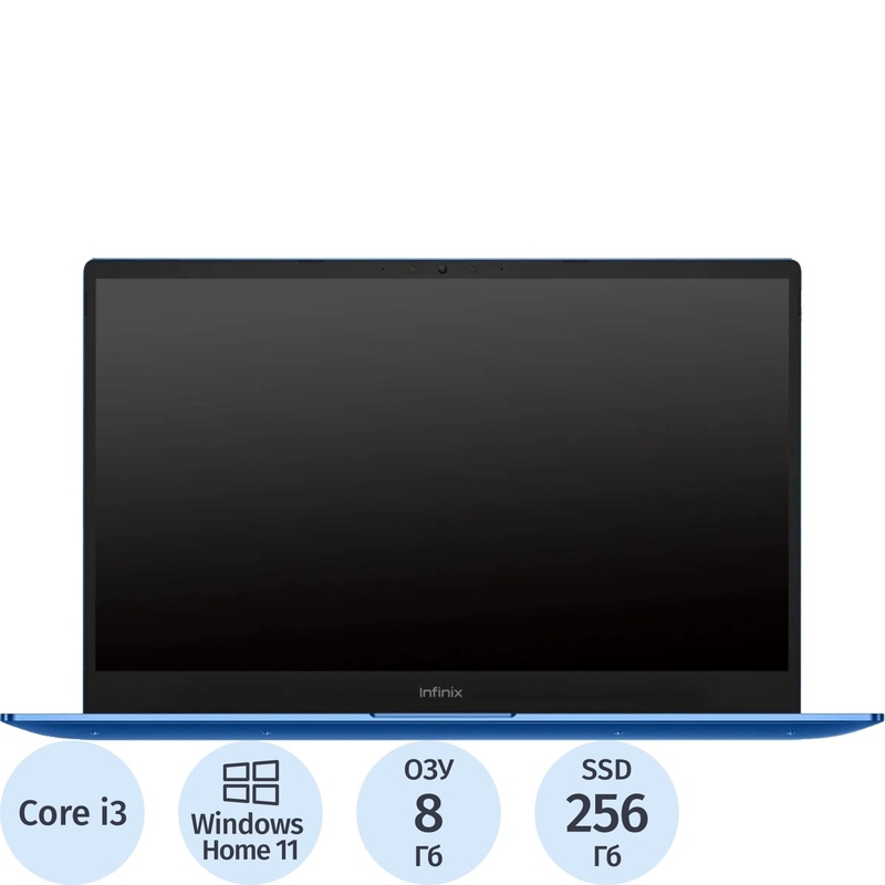 Изображение товара Ноутбук Infinix Inbook Y2 Plus 15.6 IPS Core i3 8 ГБ SSD 256 ГБ Wi-Fi Bluetooth