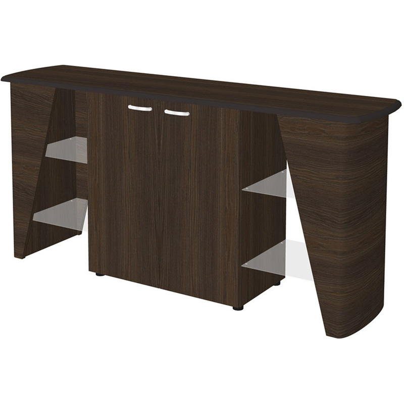 Изображение товара Греденция под ТВ New.Tone Nt-33 орех Ондо современная мебель для гостиной