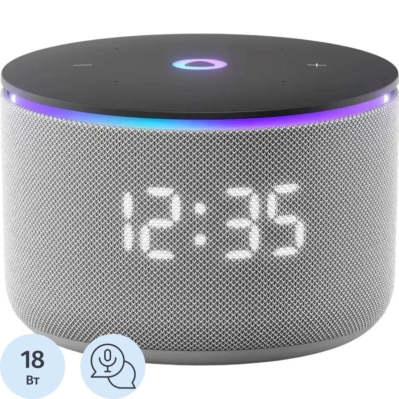 Изображение товара Яндекс Станция Мини 3 Про серая - умная колонка для умного дома