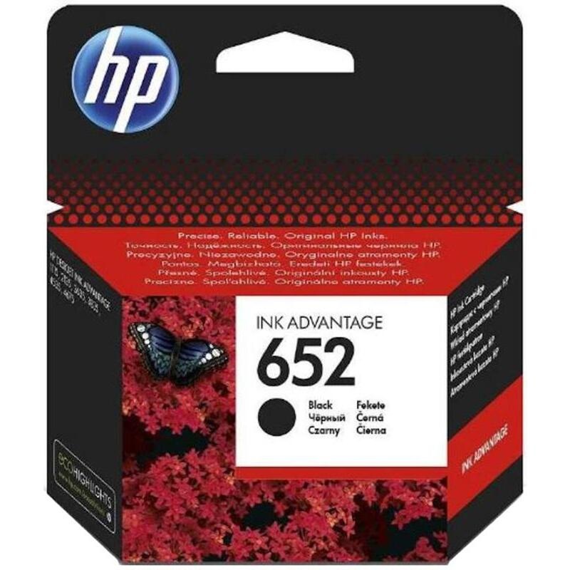 Изображение товара Картридж струйный HP 652 F6V25AE черный оригинальный