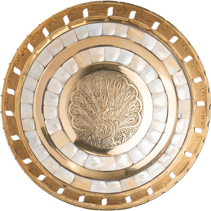 Изображение товара Блюдо сервировочное Lefard 20 см латунь стильное и долговечное