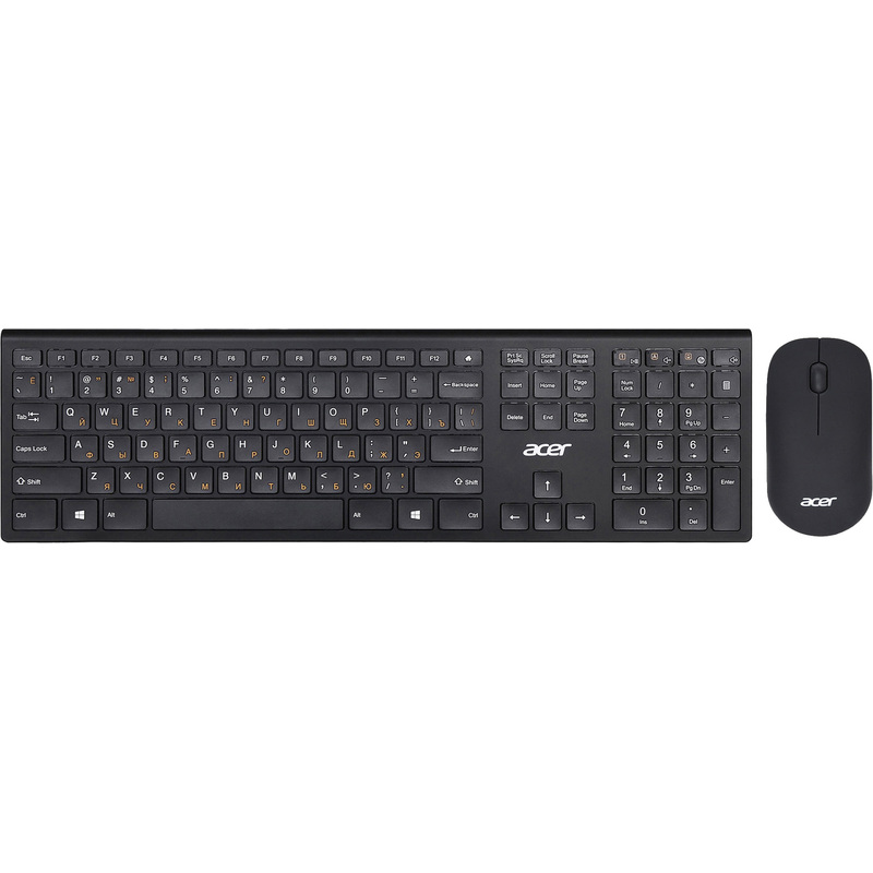 Изображение товара Уценка. Набор клавиатура+мышь Acer OKR030 Wireless Изображение товара Уценка. Набор клавиатура+мышь Acer OKR030 Wireless